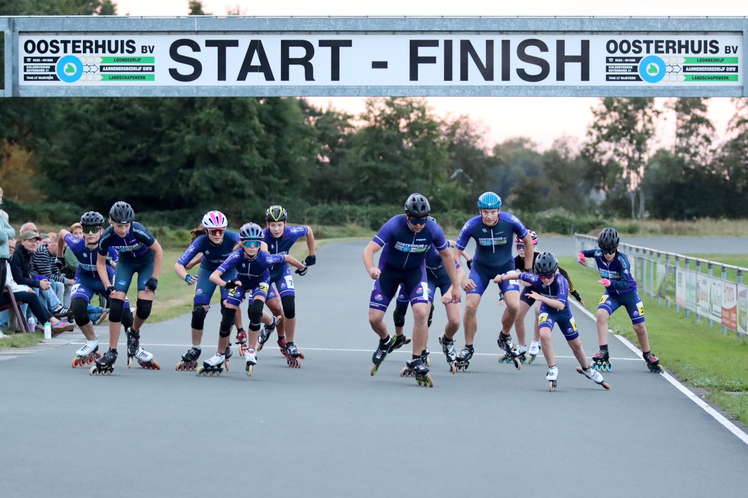 Clubwedstrijd skeeleren & inlineskaten Nijeveen