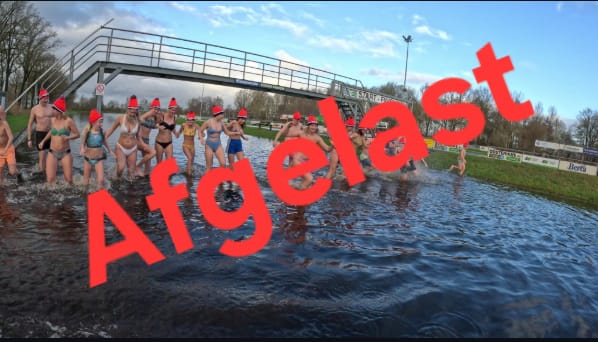 Nieuwjaarsduik afgelast